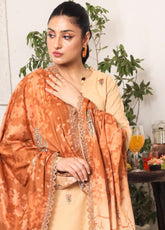 Zyra by Rashid Textile Embroidered Lawn Suits Unstitched 3 Piece - RT25ZL 8713